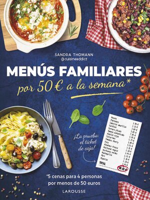 cover image of Menús familiares por 50 euros a la semana